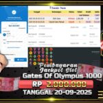 BUKTI JACKPOT SLOT GATES OF OLYMPUS 1000 TERPERCAYA DI INDONESIA TGL 20-09-2025
