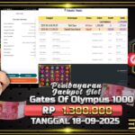 BUKTI JACKPOT SLOT GATES OF OLYMPUS 1000 TERPERCAYA DI INDONESIA TGL 18-09-2025